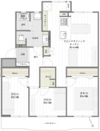 間取り　3LDK