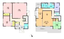 間取り　4LDK＋S