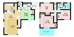 A号棟 間取り図