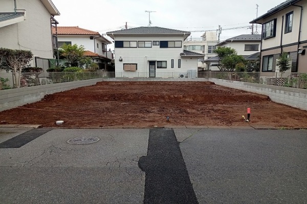 ※ 敷地面積39坪超　建築条件無しの売地　1号地 ※