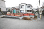 建築中の現地