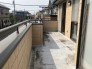 ダイニングから和室までのワイドバルコニー