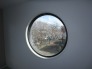 ●丸窓からの眺望・今、桜がキレイに見えます。