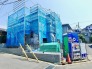 建築中の現地外観