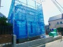 建築中の現地外観
