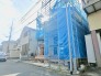 建築中の現地