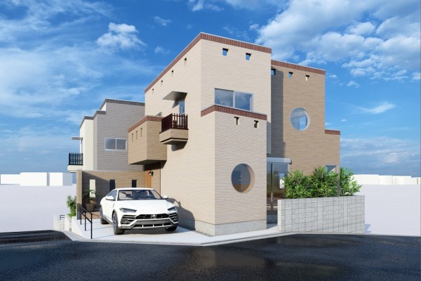 ◆スカイバルコニーがある家