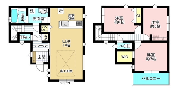 ◆駅近・新高根5丁目に新築1棟
