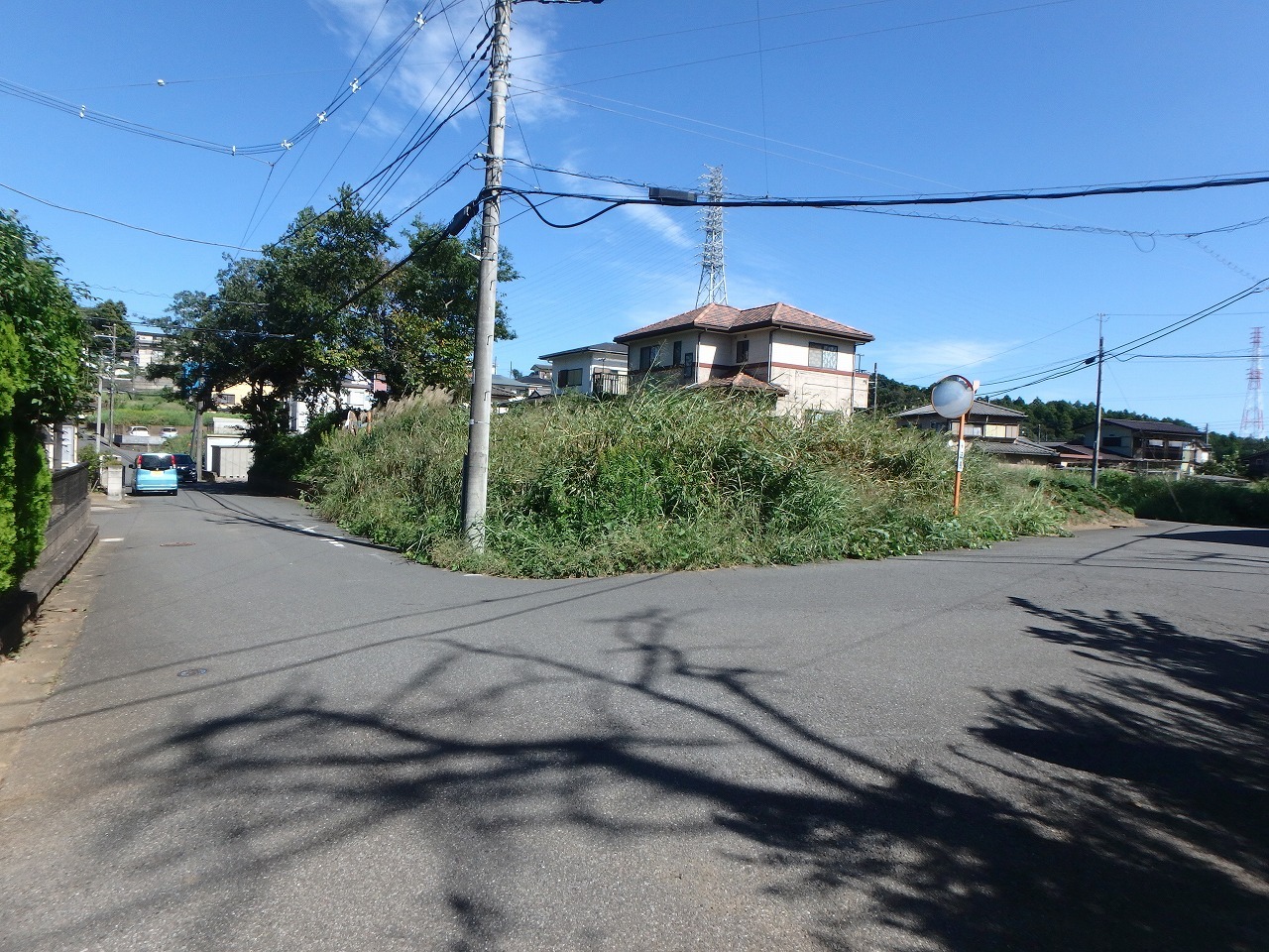 前面道路・現地